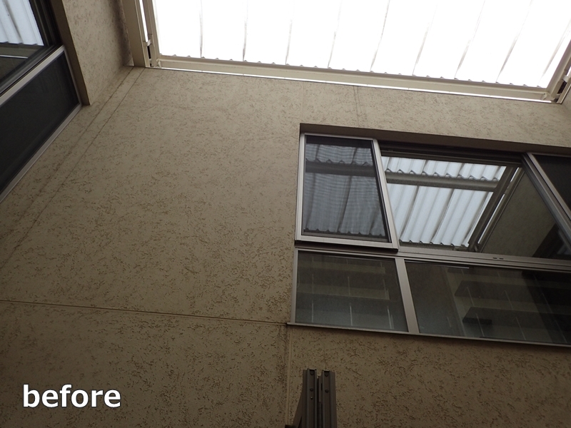 外壁塗装 東京都住宅ジョリパット外壁とタイル外壁の改修工事